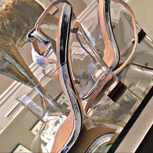 Double Strap Clear Wedge Sandal🤍